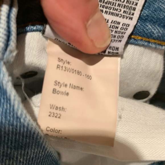 R13 WOMEN’S SIZE 25 “Bowie” Jeans - Picture 3 of 8